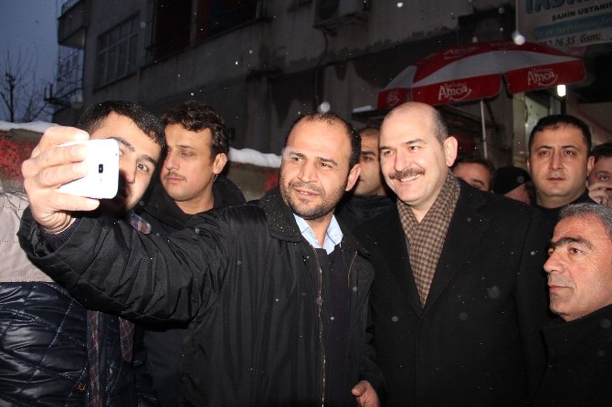 İçişleri Bakanı Soylu Batman\'da Esnafı Ziyaret Etti