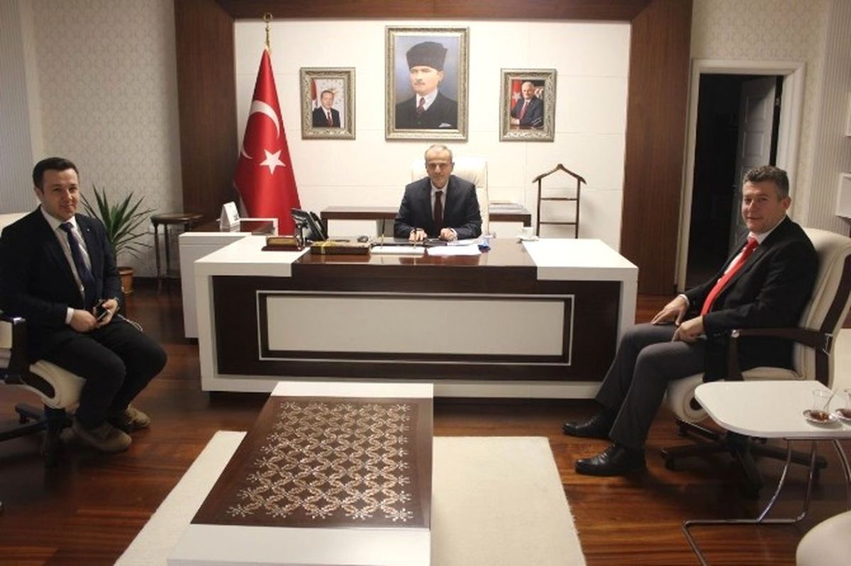 İha\'dan Vali Nusret Dirim\'e Ziyaret