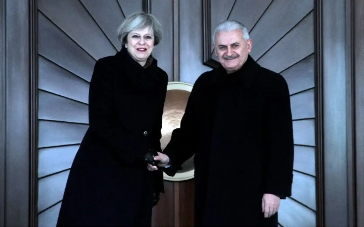 İngiltere Başbakanı Theresa May, Çankaya Köşkü\'nde