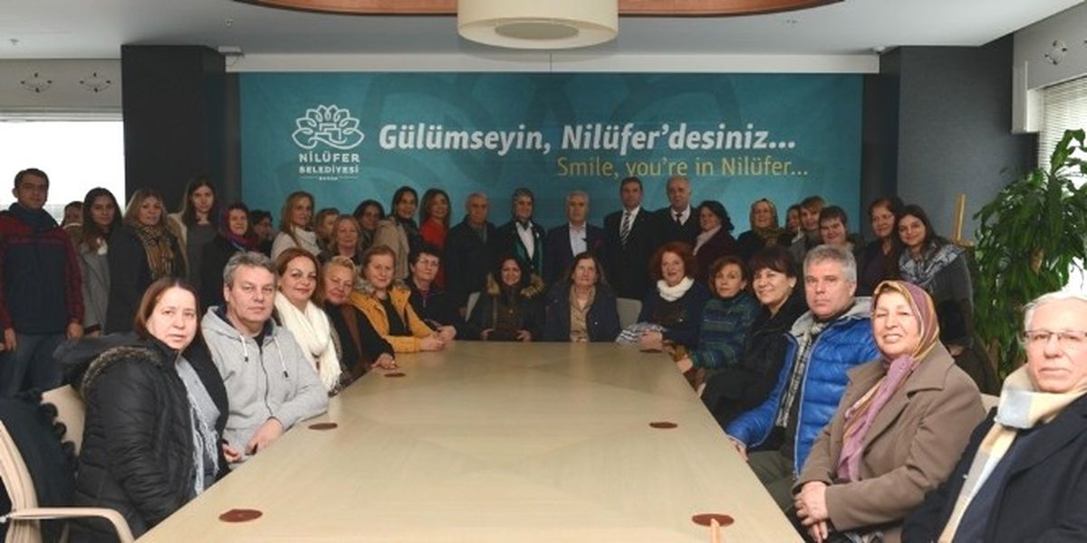 İzmirli Boşnaklar\'dan Nilüfer\'e Teşekkür Ziyareti
