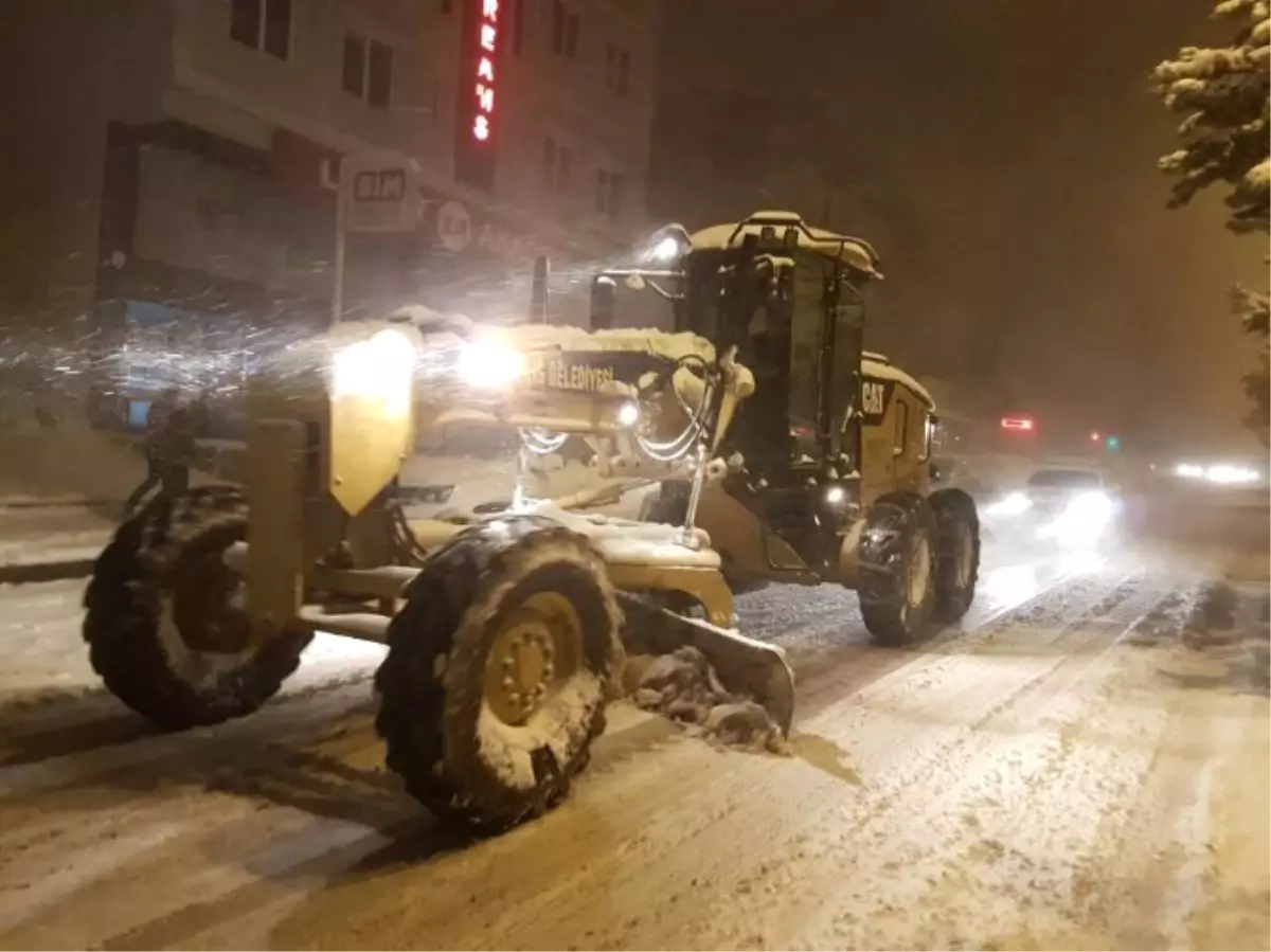 Kilis\'te, Karla Mücadele Sabaha Kadar Sürdü