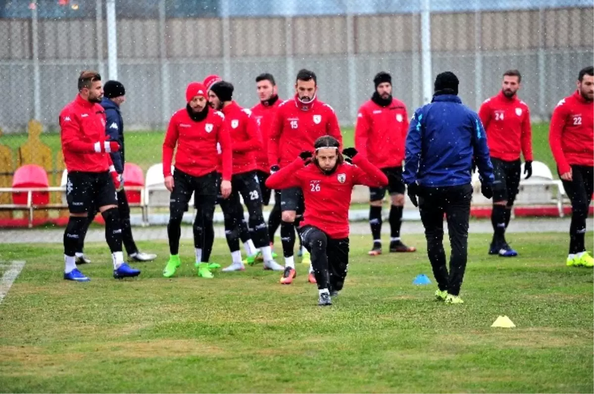 Samsunspor ve Evkur Yeni Malatyaspor Aynı Yerde Çalıştı