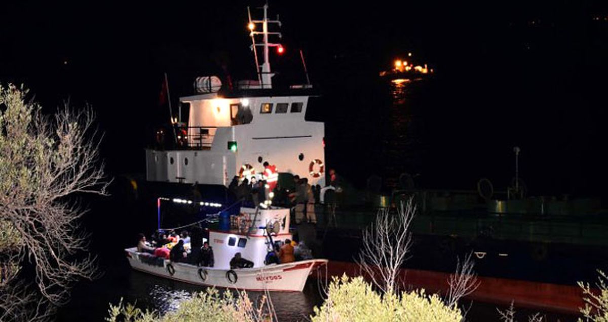 Silivri\'de 3\'ü Çocuk 5 Kaçak Göçmen Yakalandı