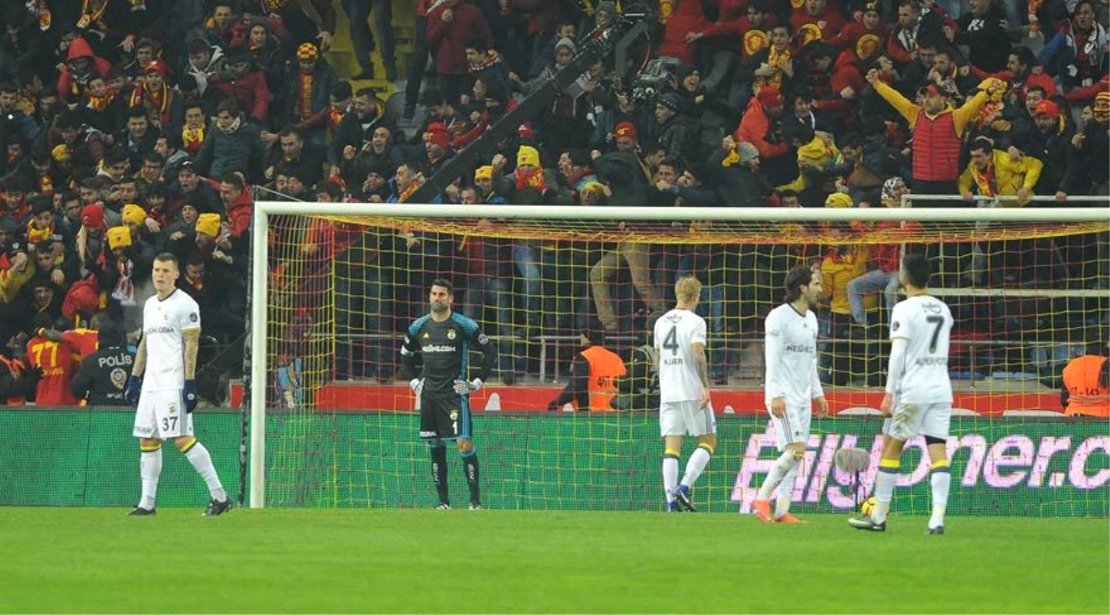 Kayserispor-Fenerbahçe: 4-1