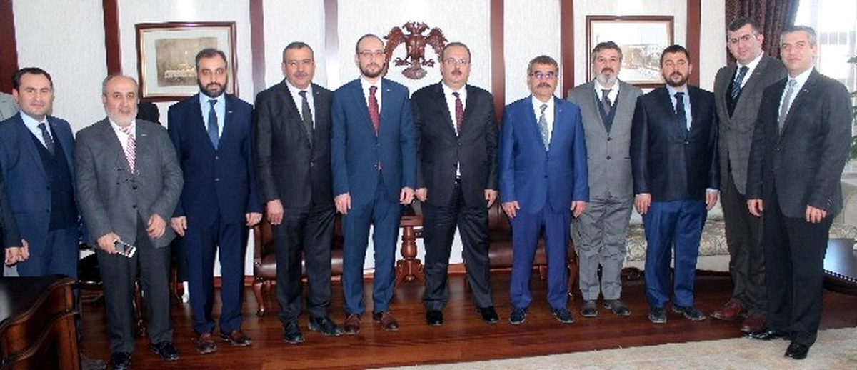 Müsiad Vali Canbolat\'ı Ziyaret Etti