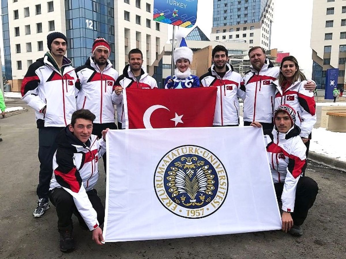 Atatürk Üniversitesi Dünya Üniversiteler Kış Spor Oyunları\'nda...