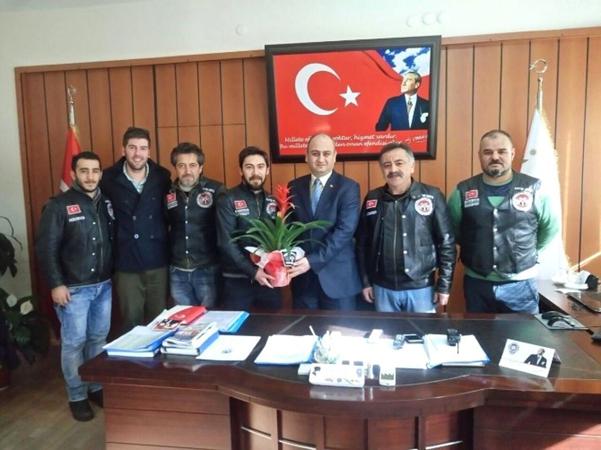 Çalışmalarını Emniyet Müdürüne Anlattılar
