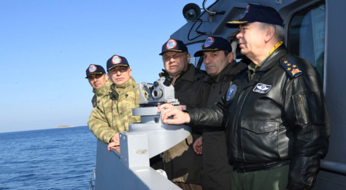 Dha Ankara;genelkurmay\' Dan "Kardak" Ziyareti Açıklaması