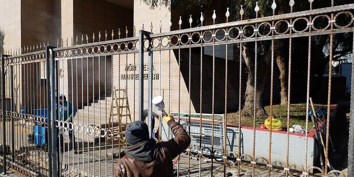 İzmir Adliye Binası İçin Güvenlik Tedbiri