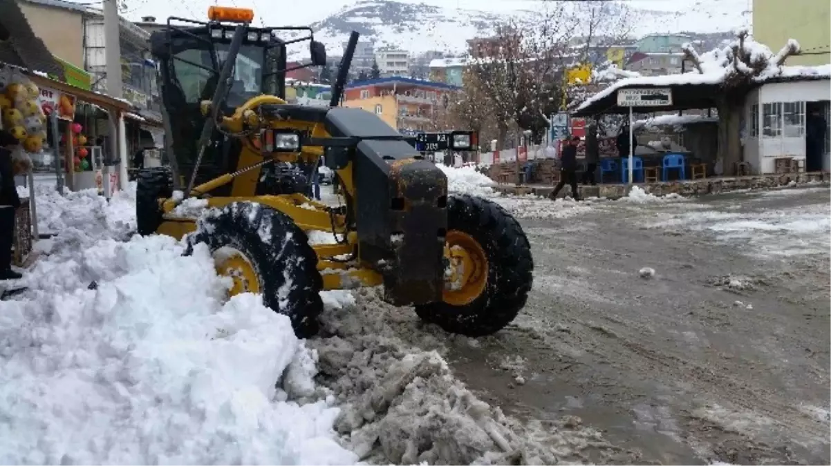 Kulp\'ta Kar Temizleme Seferberliği