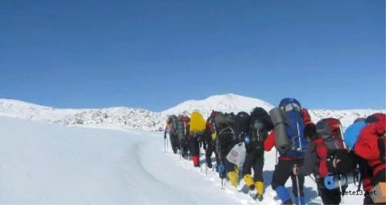 Süphan Dağı\'ndaki Kış Tırmanışı İptal Edildi