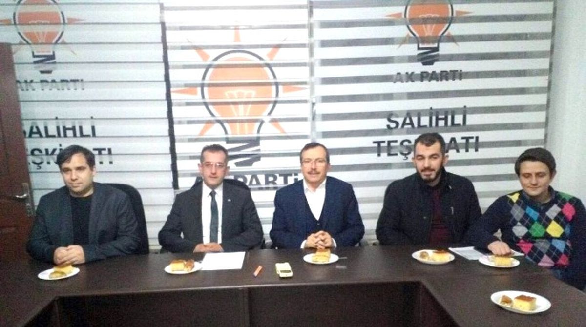 Ak Partili Aydemir\'den, Salihli Ziyareti