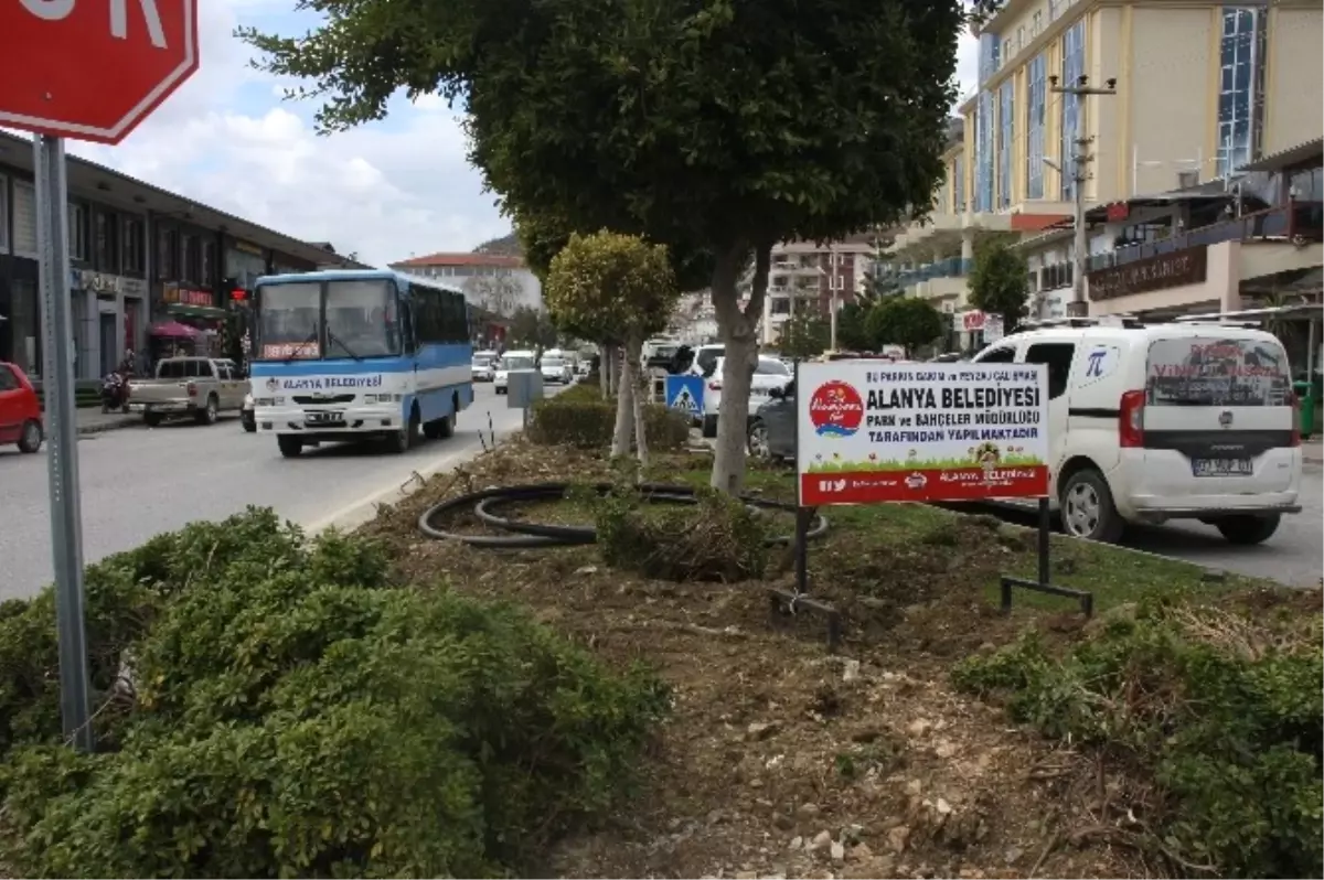 Alanya\'da Orta Refüj Sulama Sistemi Çalışmaları