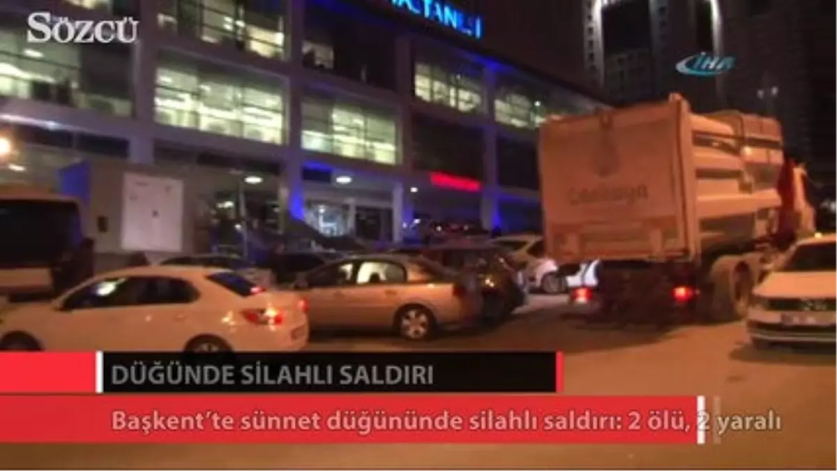 Başkent\'te Sünnet Düğününde Silahlı Saldırı: 2 Ölü, 2 Yaralı