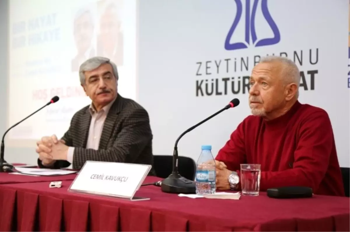 Bir Hayat Bir Hikaye" Söyleşilerinin Konuğu Cemil Kavukçu Oldu