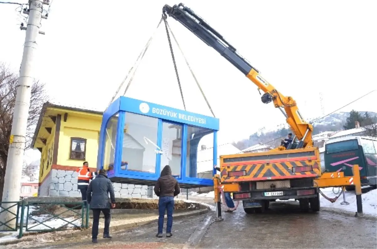 Bir Klimalı Durak da Çarşı Mahalleye