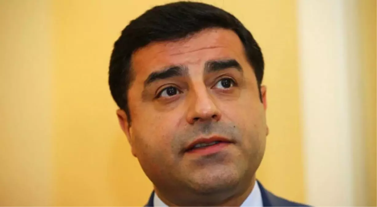 Demirtaş Hakkında Hazırlanan İddianame Kabul Edildi