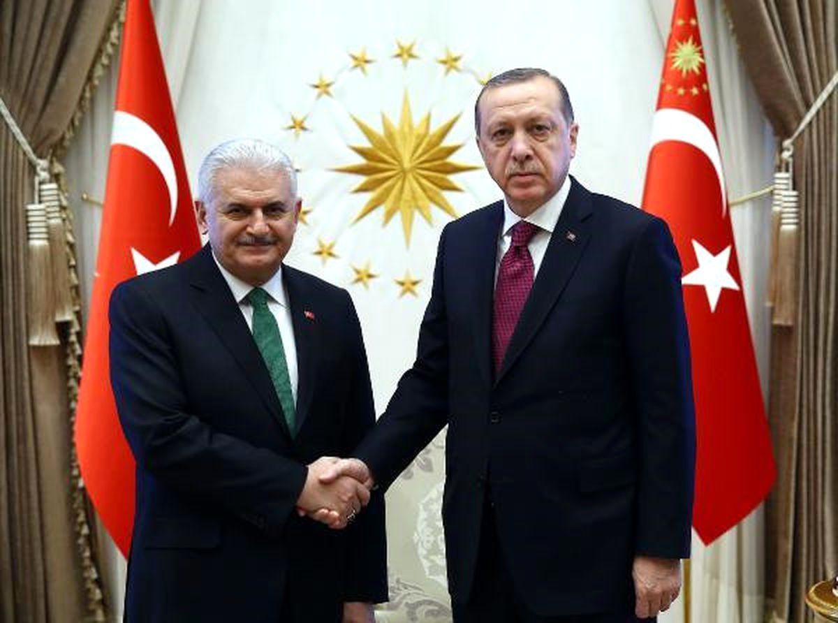 Dha Ankara - Cumhurbaşkanı Erdoğan, Mgk Öncesi Başbakan Yıldırım\'ı Kabul Etti