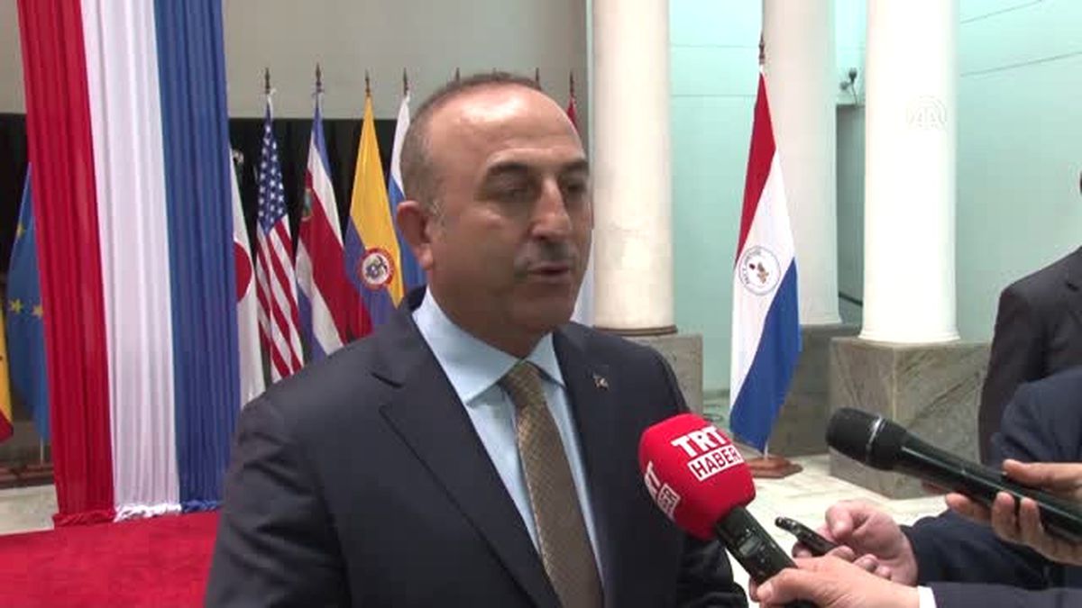Dışişleri Bakanı Çavuşoğlu Paraguay\'da