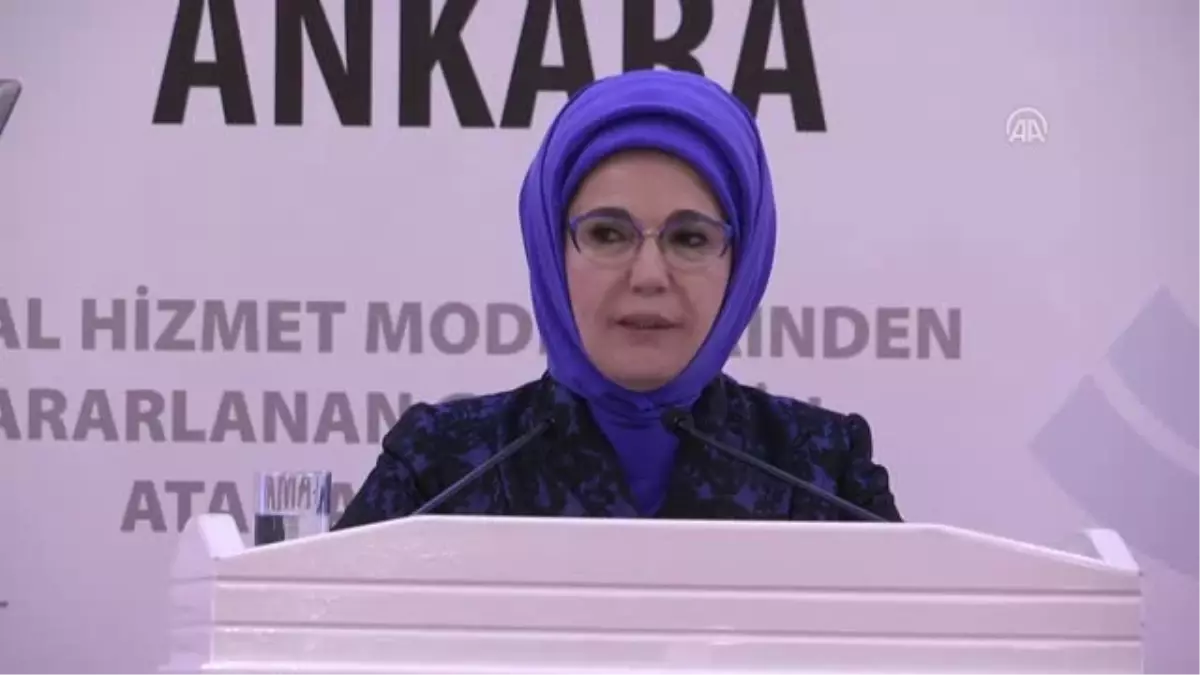 Emine Erdoğan: "Desteğe Muhtaç Tüm Çocukların, Kadınların Bizim Sorumluluğumuzda Olduğunu...