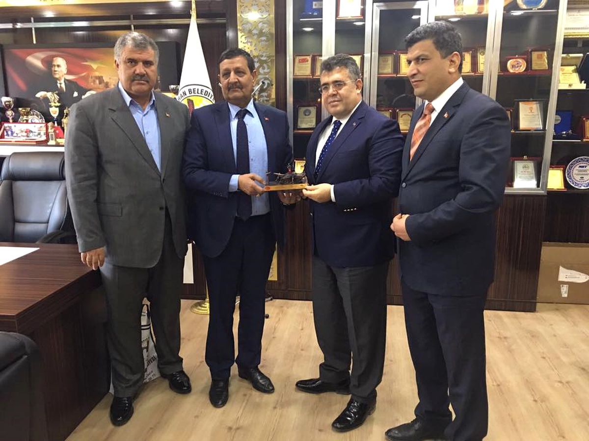 Emniyet Müdürü Tipioğlu\'ndan Başkan Özyavuz\'a ziyaret