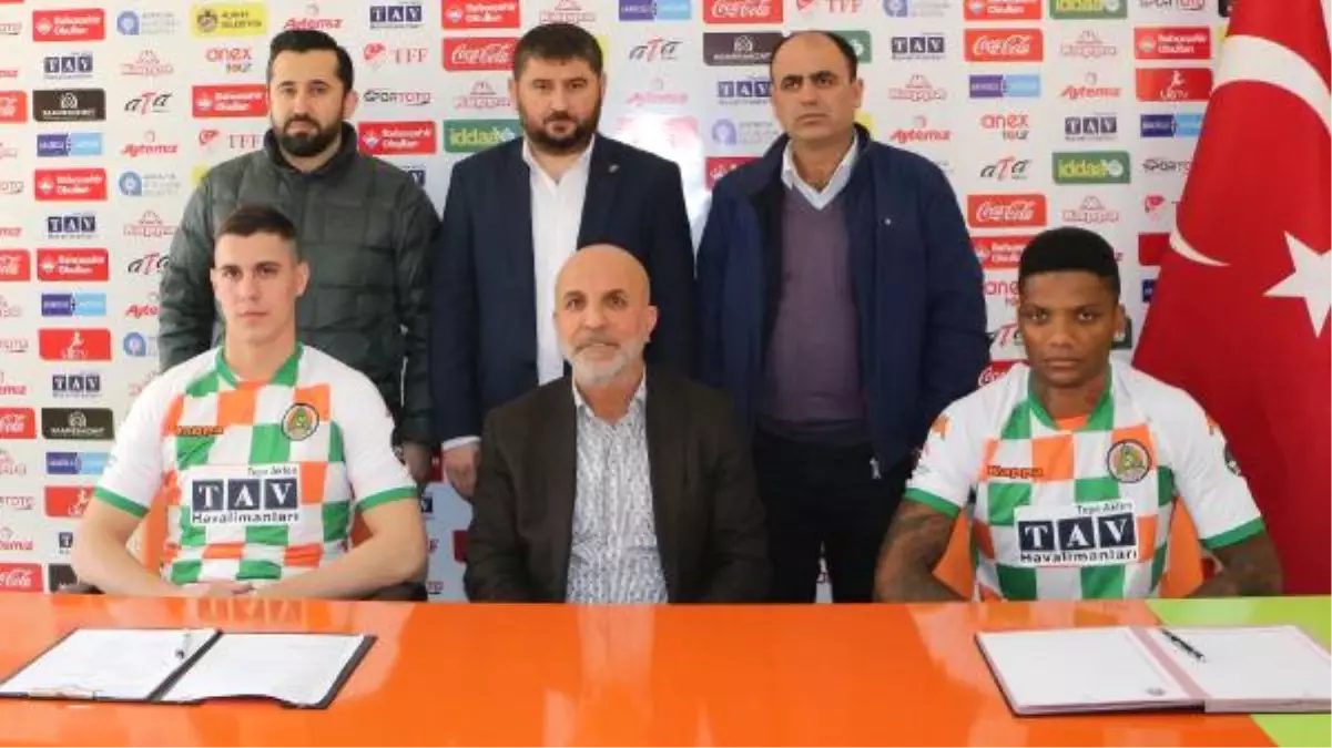 Fernandes ile Lazic Aytemiz Alanyaspor\'da