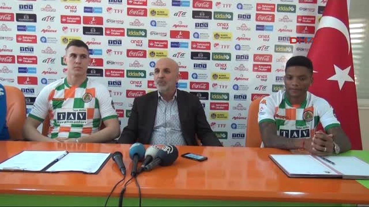 Fernandes ile Lazic Aytemiz Alanyaspor\'da