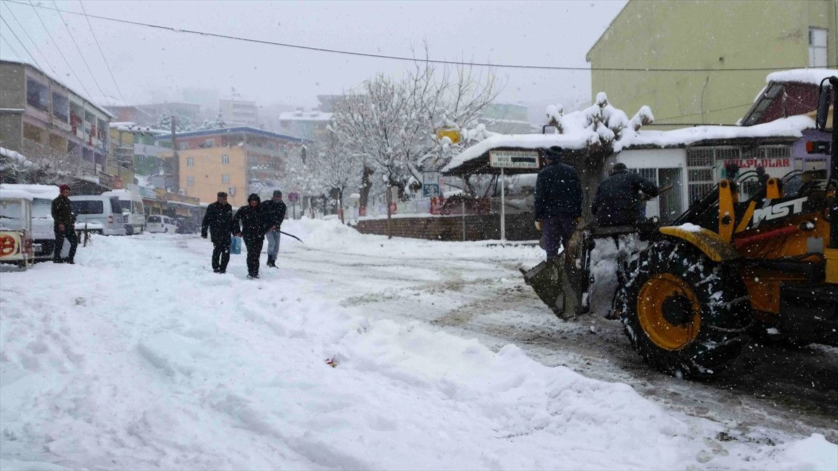 Kulp\'ta Karla Mücadele Çalışmaları Sürüyor
