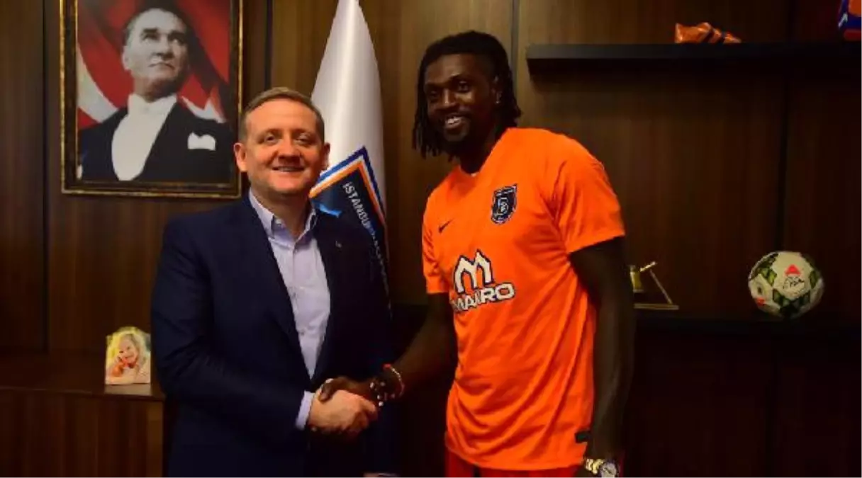 Medipol Başakşehir, Adebayor ile Sözleşme İmzaladı