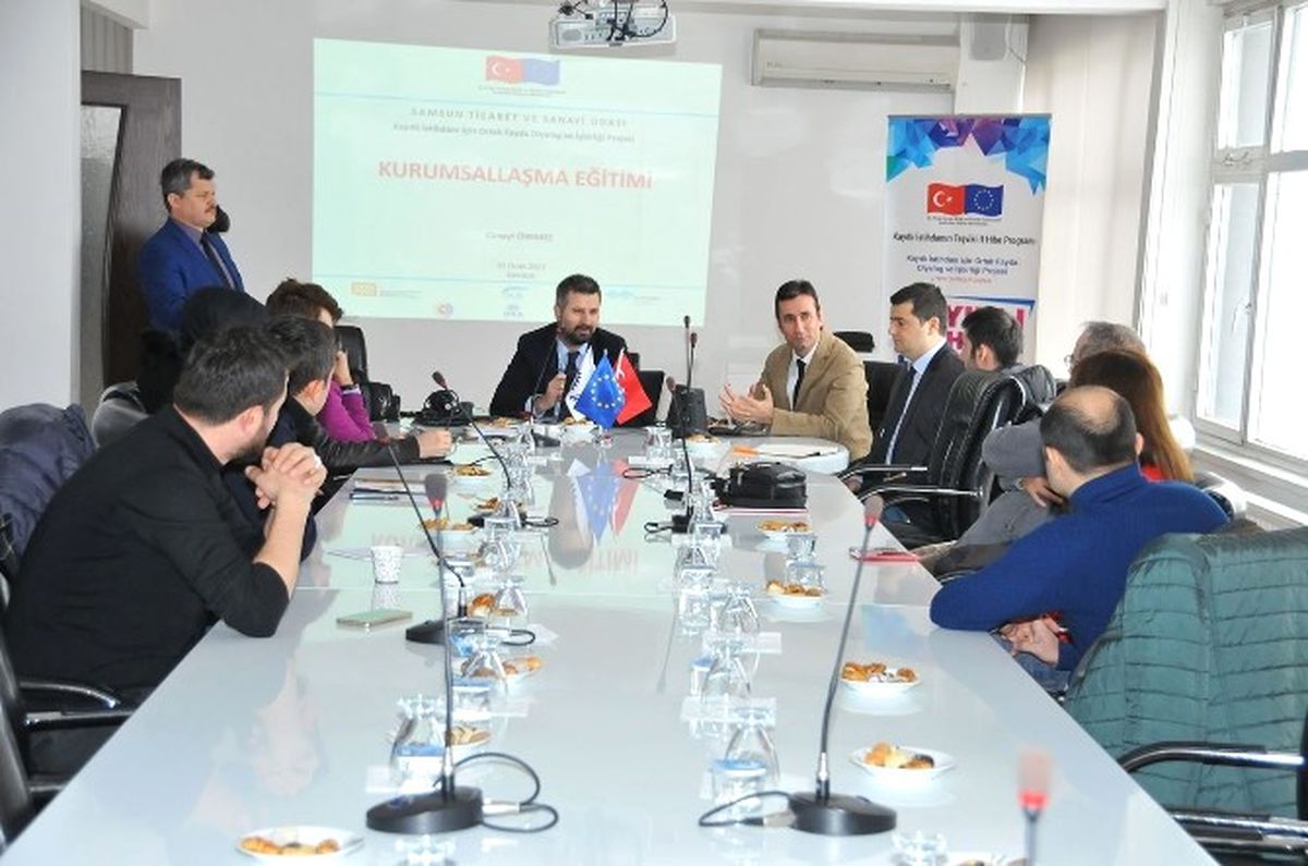Samsun Tso\'dan "Kurumsallaşma" Eğitimi