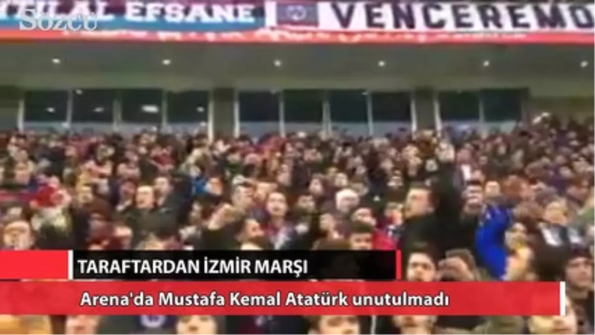 Taraftardan İzmir Marşı