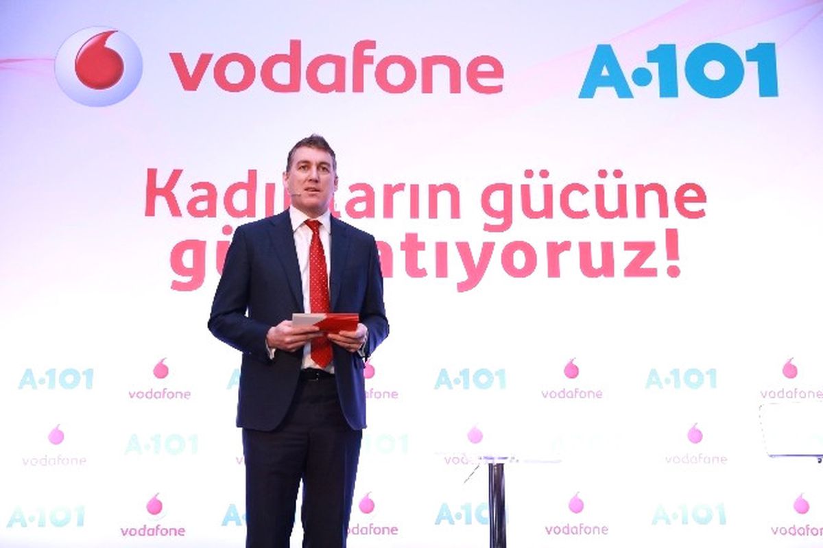 Vodafone ve A101\'den Ev Kadınları İçin İşbirliği