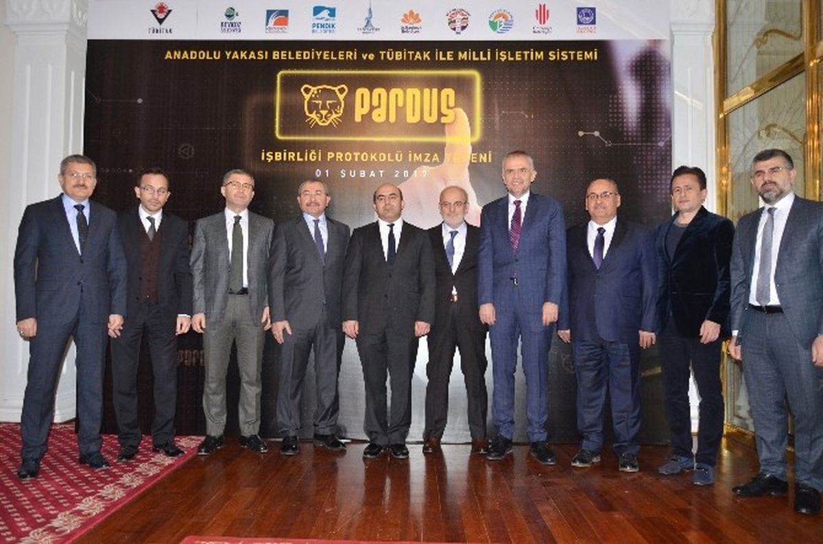 9 İlçe Belediyesinden Cumhurbaşkanı Erdoğan\'a Pardus Desteği