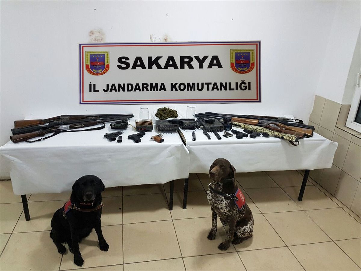 Akyazı\'da Uyuşturucu ve Silah Operasyonu