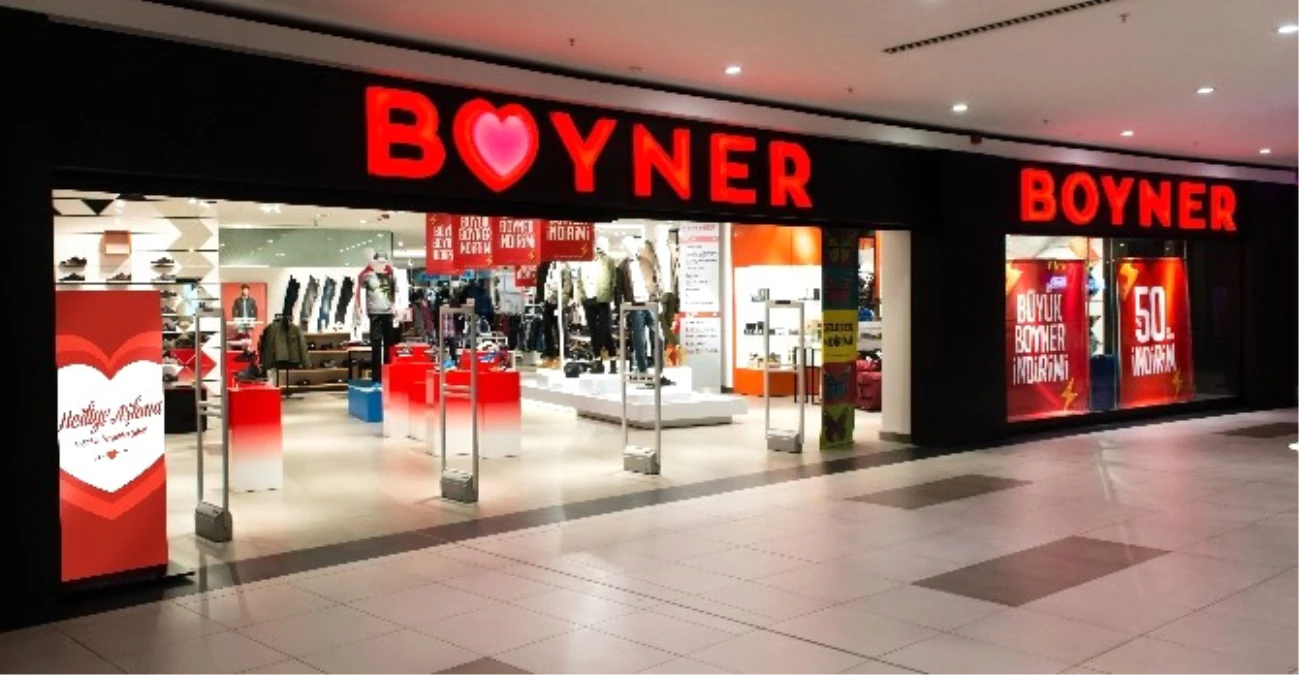 Boyner\'den Sevgililer Günü Logosu