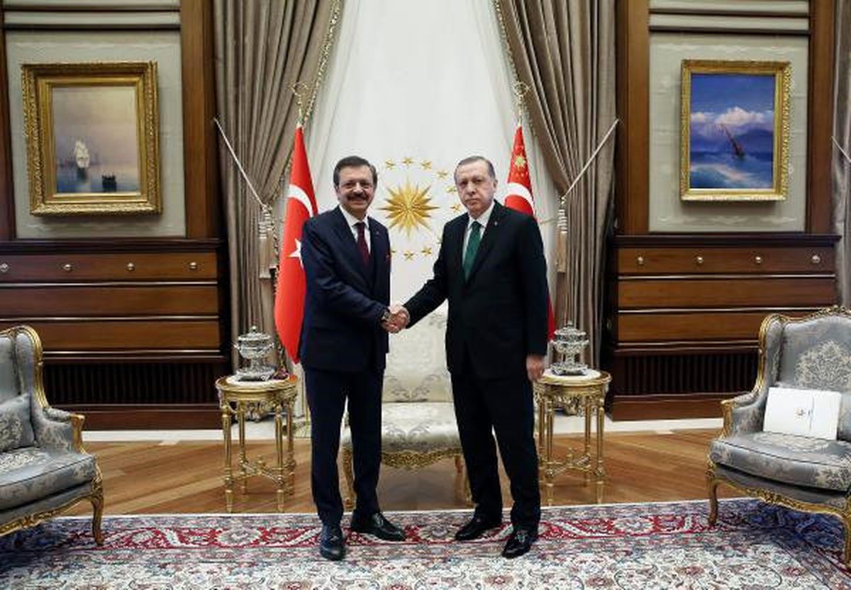 Cumhurbaşkanı Erdoğan\'ın Kabulü
