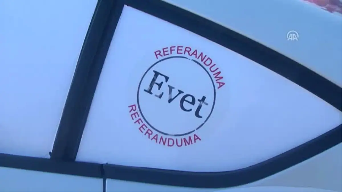 Evet" Kampanyasına Destek Için Türkiye Turunda