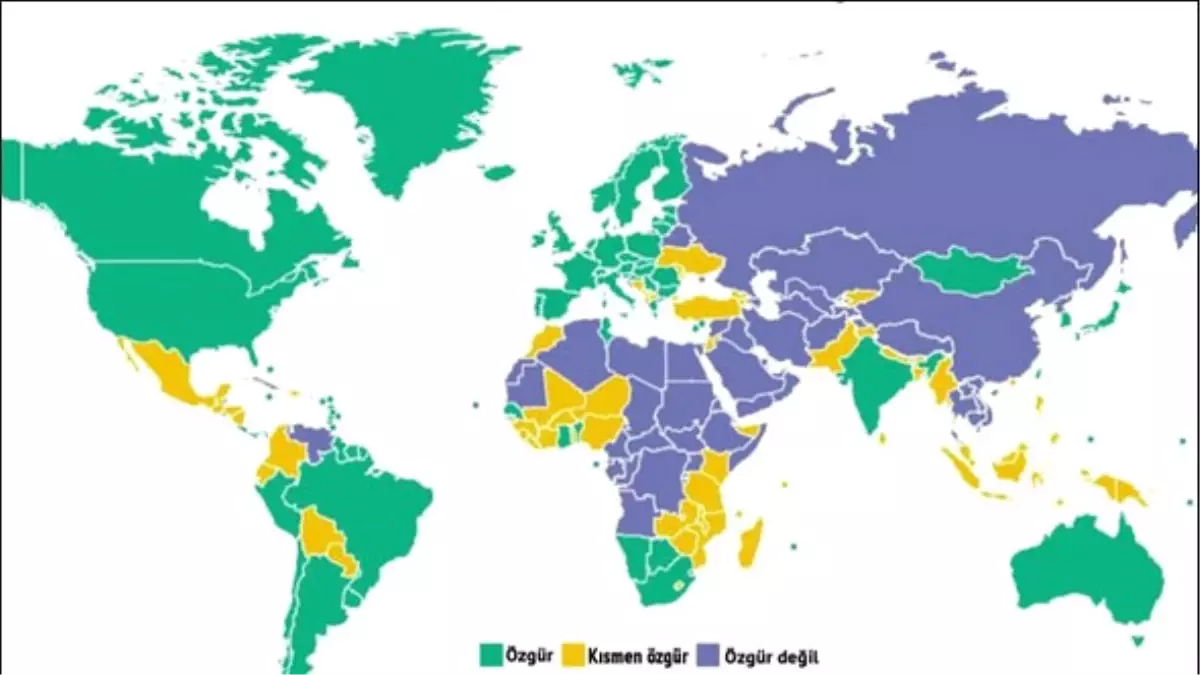 Freedom House: Türkiye 2016\'da Özgürlüklerin En Çok Gerilediği Ülke Oldu