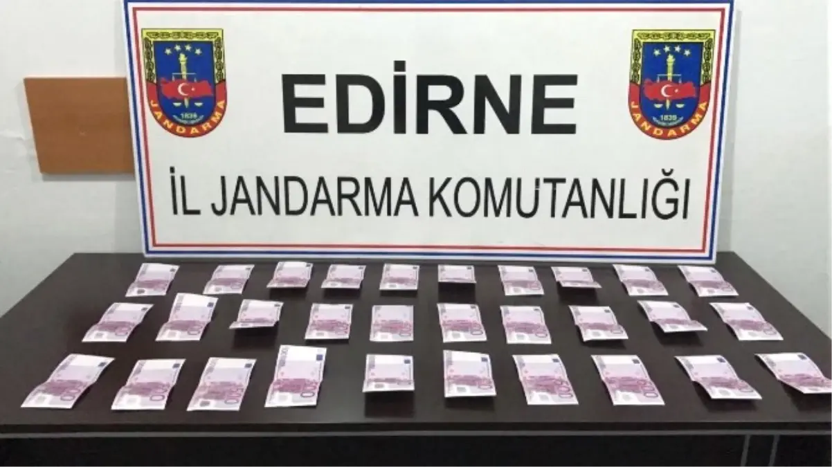 İç Çamaşırından 15 Bin Euro Sahte Para Çıktı