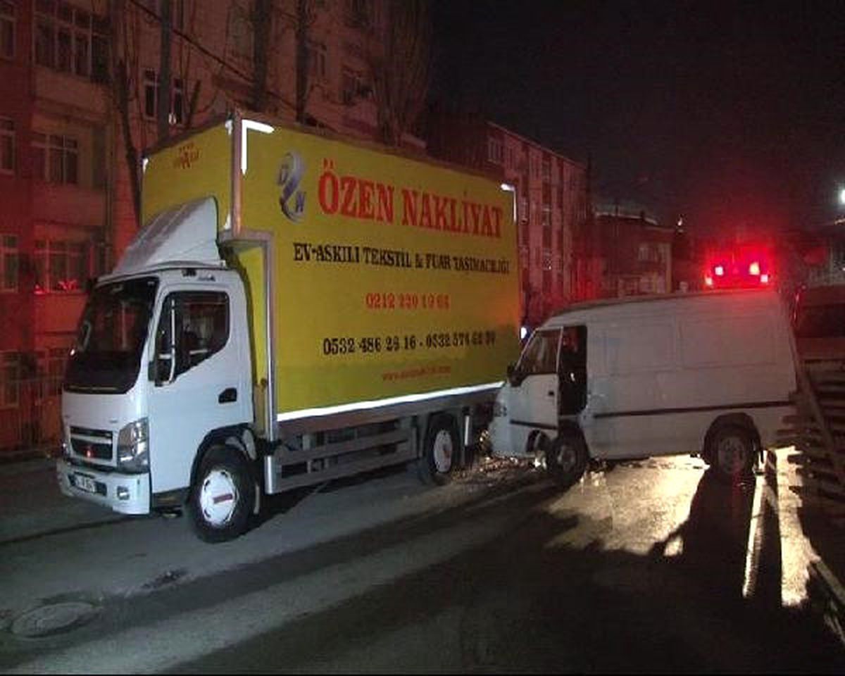 Kağıthane\'de Gizli Buzlanma Kazaya Neden Oldu