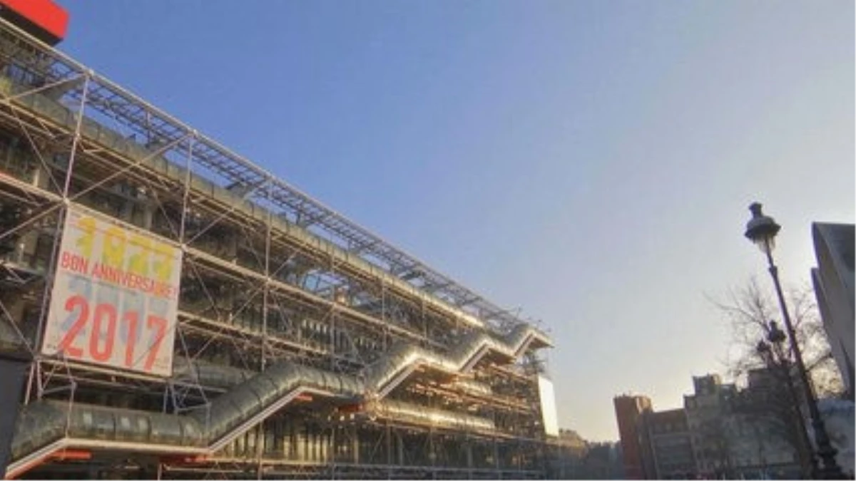 Pompidou Merkezi 40. Yılını Kutluyor