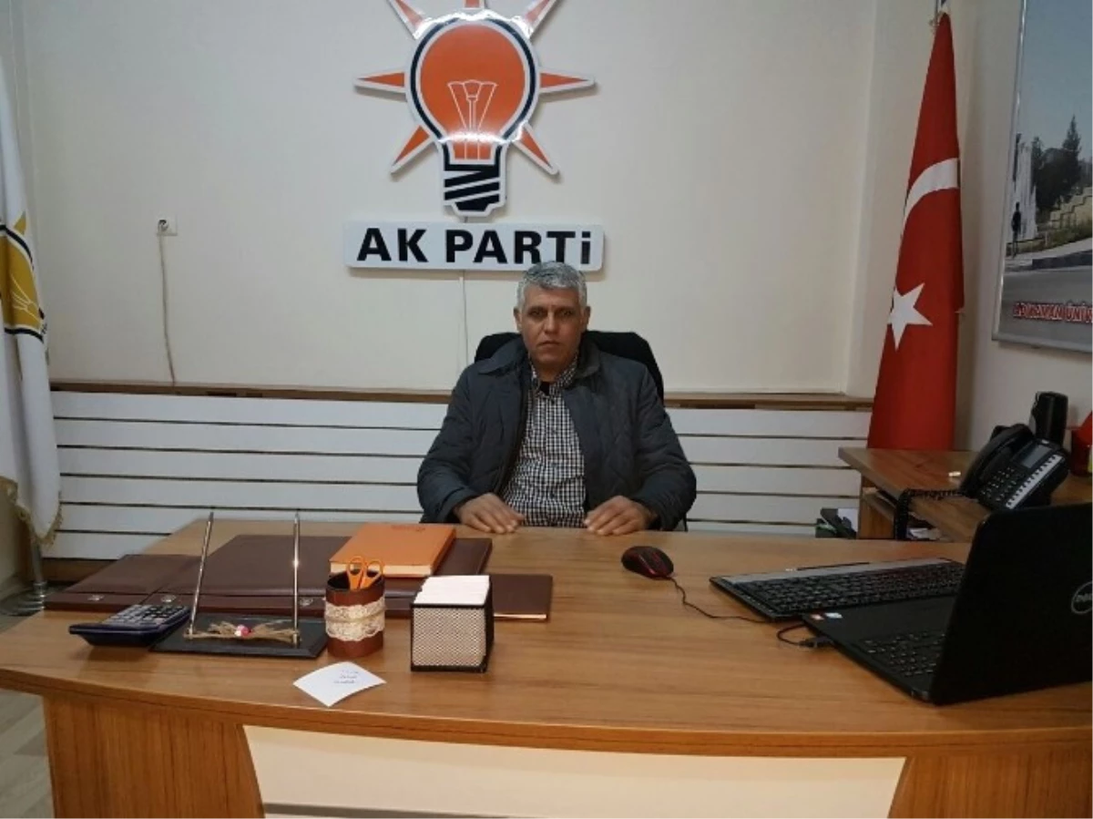 Samsat AK Parti İlçe Başkanı Erdem: "Samsat Tarihinde Görülmemiş Oranda Yatırım Aldı"
