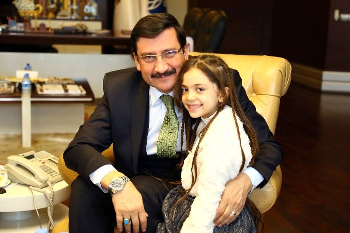 Suriyeli Bana Alabed, Başkan Ak\'ı Ziyaret Etti