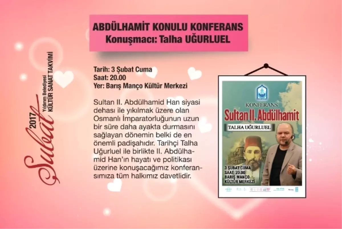 Yıldırım\'da Kültür ve Sanat Faaliyetleri