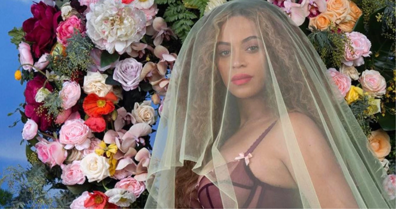 Beyonce\'ın Çıplak Hamilelik Fotoğrafı 7 Milyon Beğeni Aldı!