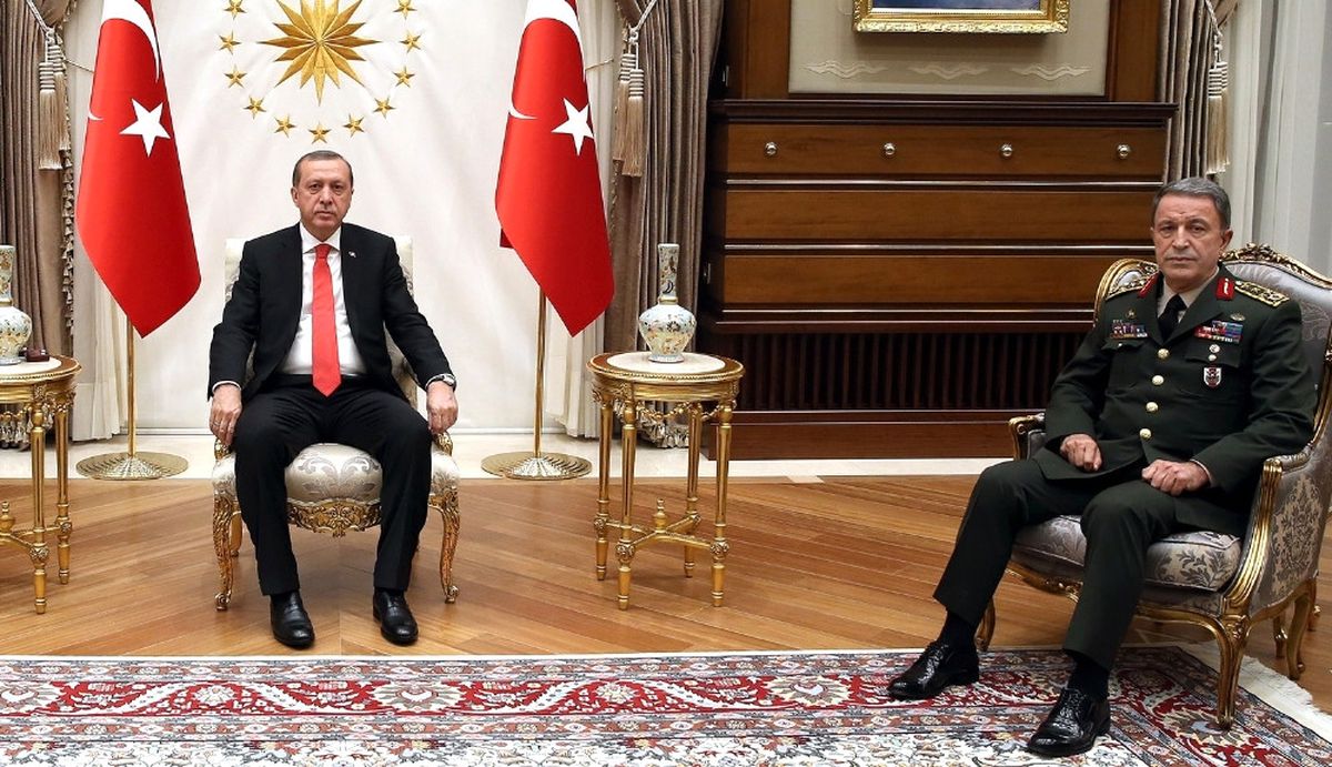 Erdoğan Akar\'ı Kabul Etti