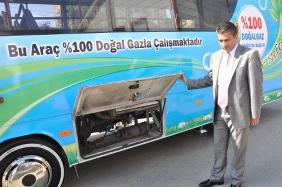Gaziantep\'te 50 Adet Doğal Gazlı Otobüs Alınacak