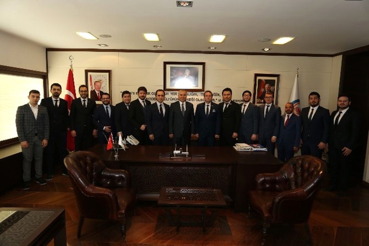 Genç Müsiad\' Tan Başkan Zolan\'a Ziyaret