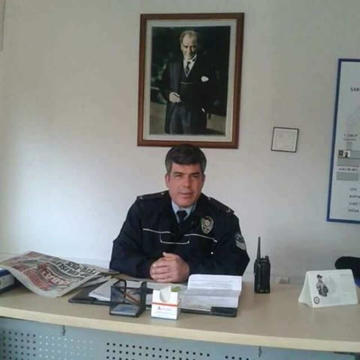 Görevi Başında Kalp Krizi Geçiren Polis Yaşamını Yitirdi