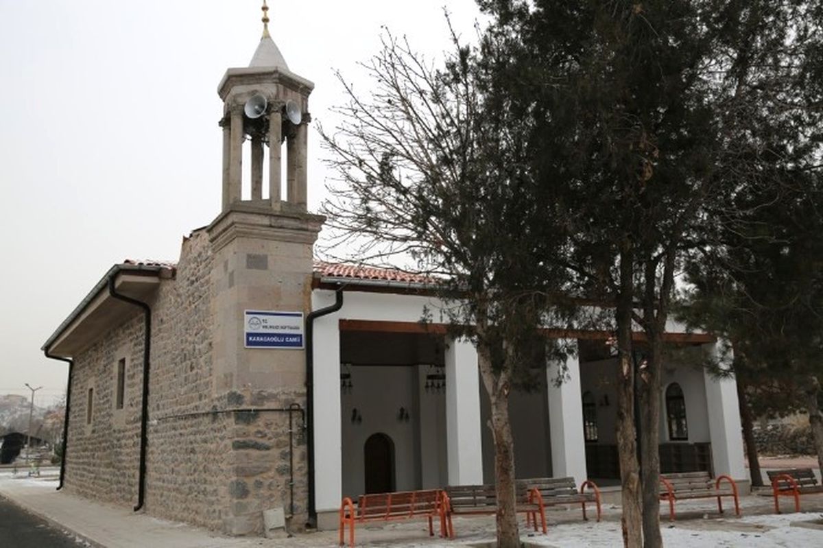 Karacaoğlu Cami Aslına Uygun Olarak Onarıldı